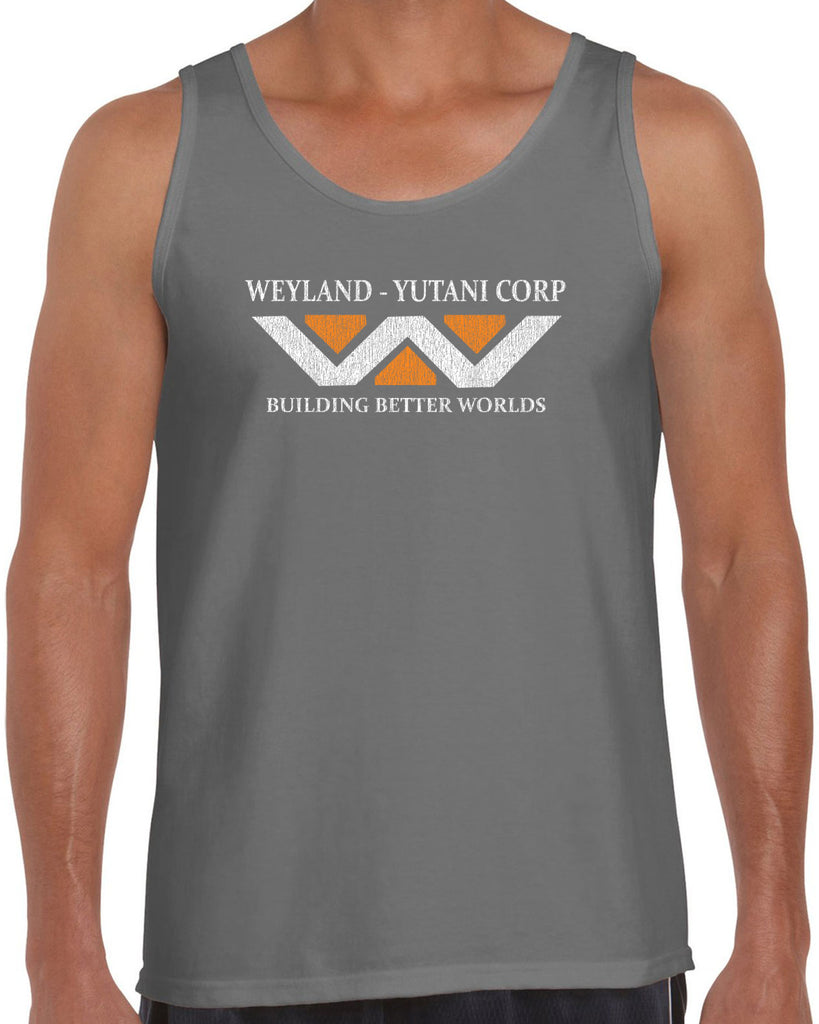 Weyland-Yutani Corporation Tank Top aliens 80s movie scary horror film alien