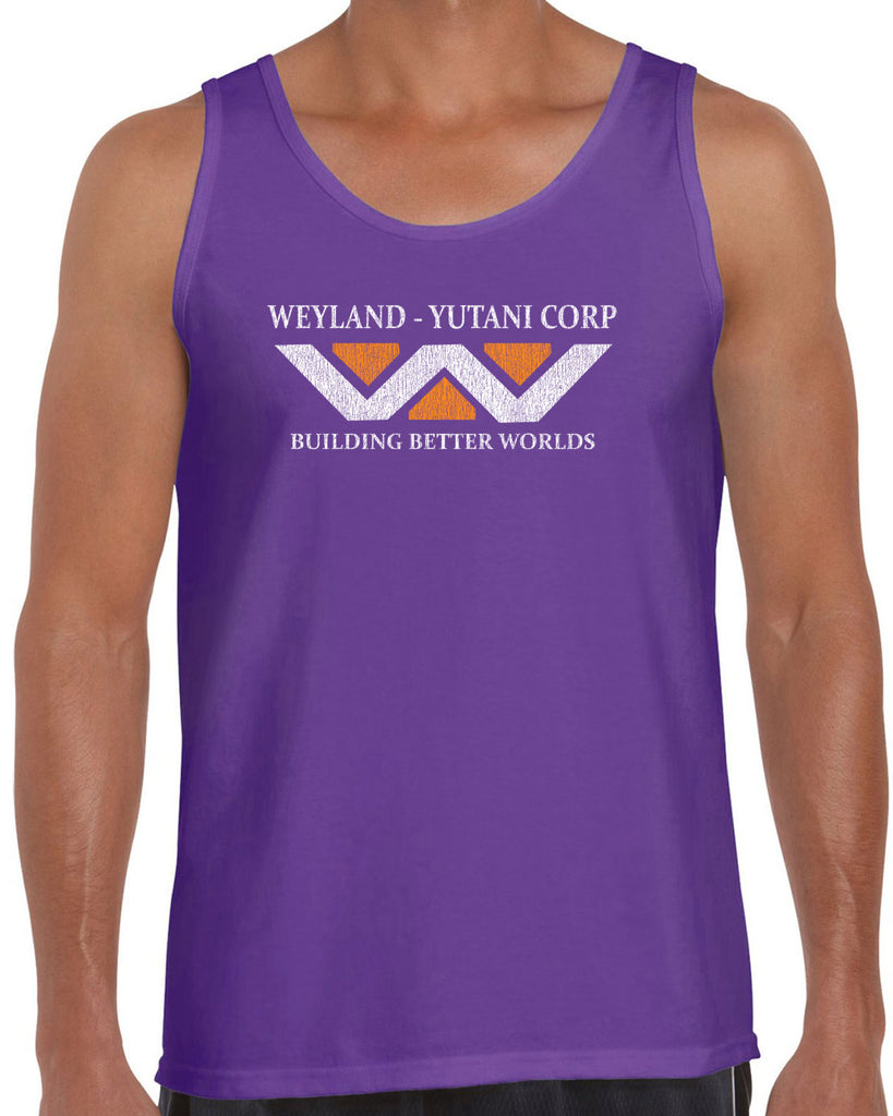 Weyland-Yutani Corporation Tank Top aliens 80s movie scary horror film alien