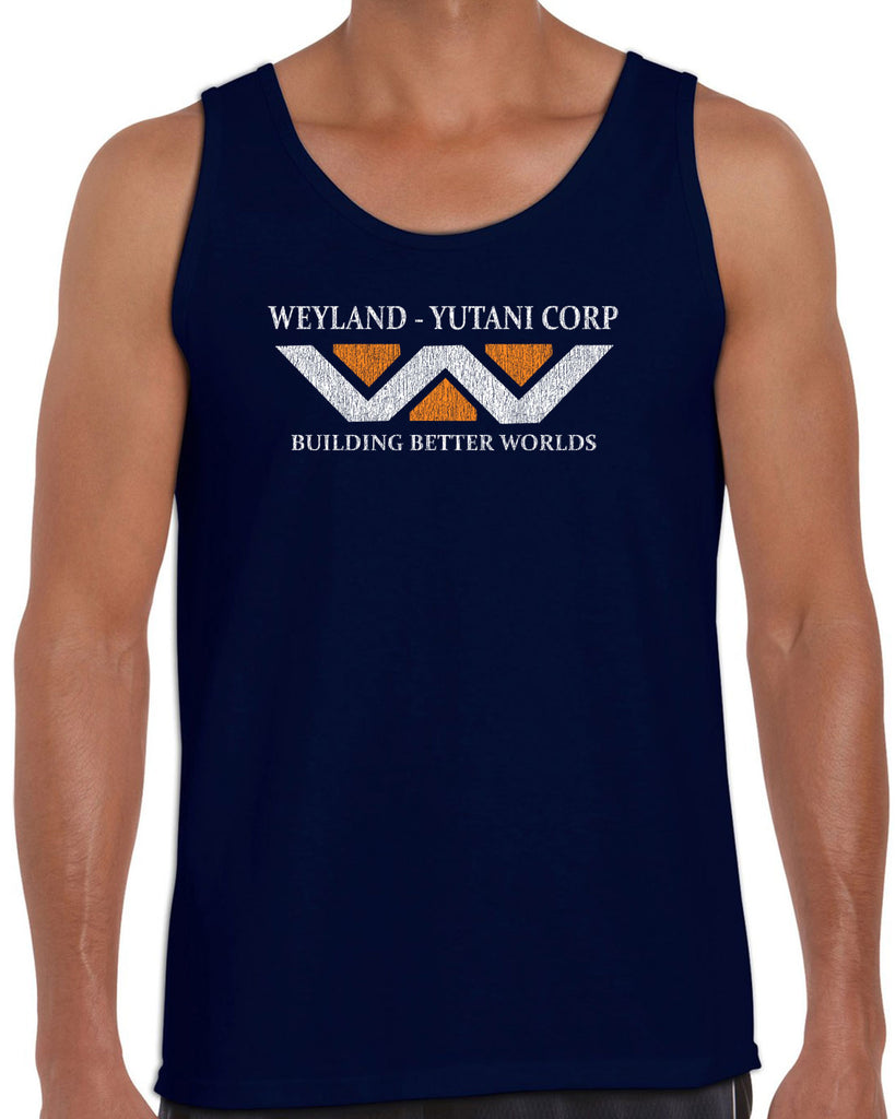 Weyland-Yutani Corporation Tank Top aliens 80s movie scary horror film alien