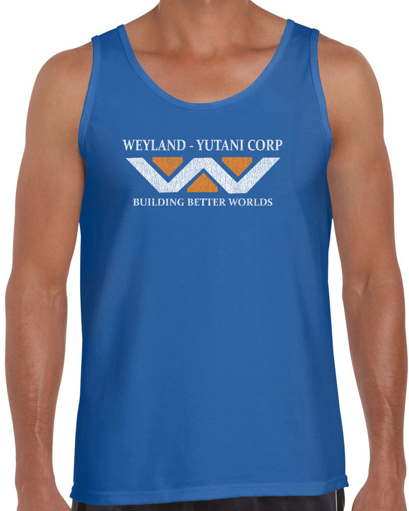 Weyland-Yutani Corporation Tank Top aliens 80s movie scary horror film alien