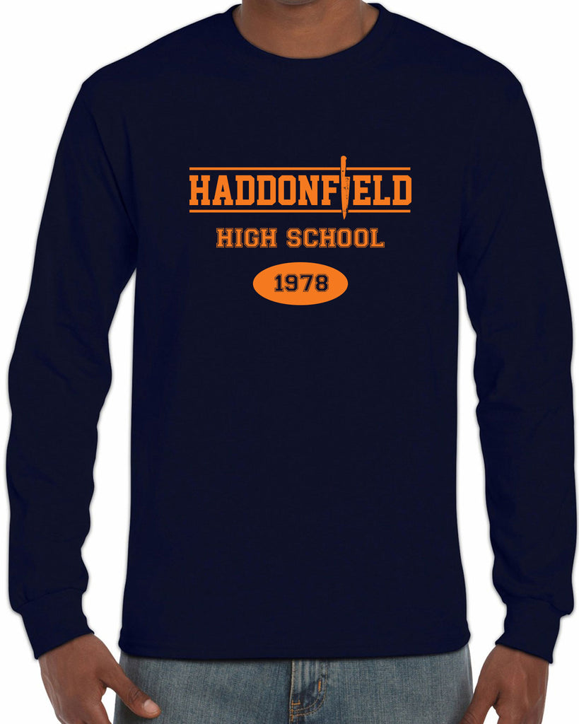 Hot Press Apparel Haddonfield High School Horror 70s Movie Thriller Slasher Costume Party Gift Present