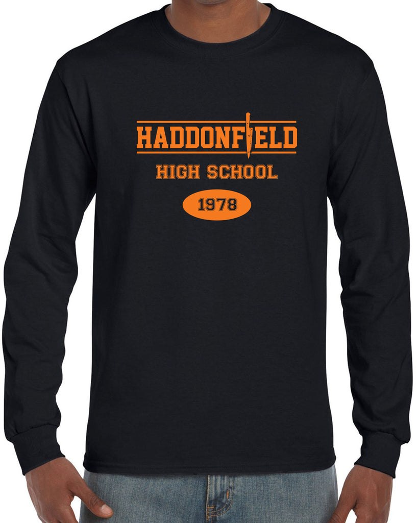 Hot Press Apparel Haddonfield High School Horror 70s Movie Thriller Slasher Costume Party Gift Present
