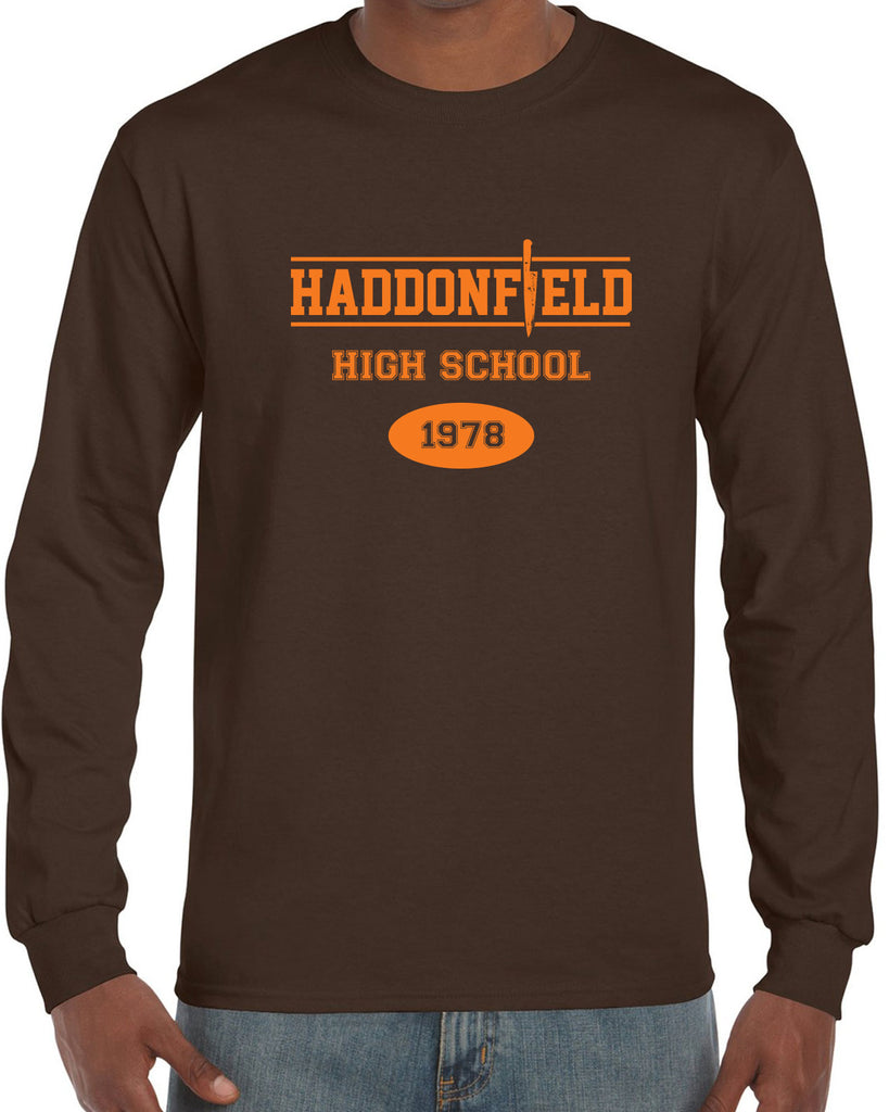 Hot Press Apparel Haddonfield High School Horror 70s Movie Thriller Slasher Costume Party Gift Present