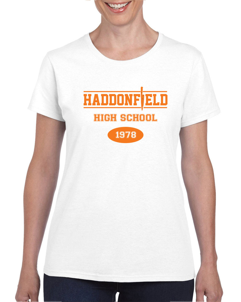 Hot Press Apparel Haddonfield High School Myers Halloween Movie Slasher Horror Party Costume Gift Present