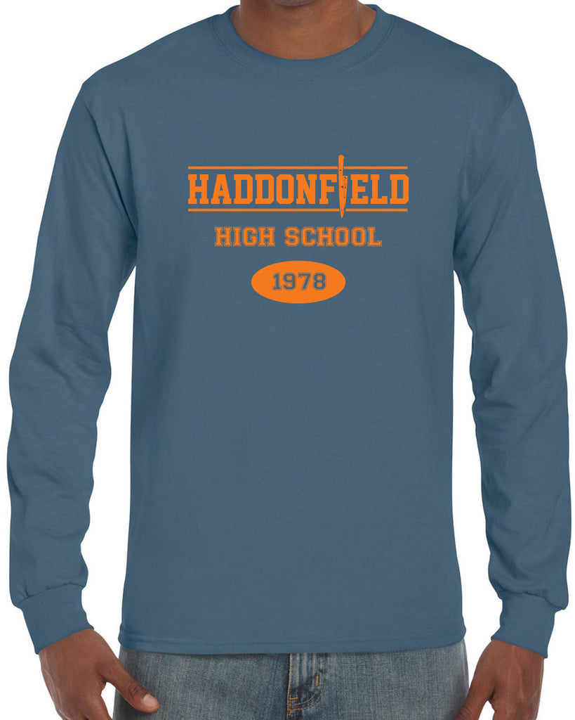 Hot Press Apparel Haddonfield High School Horror 70s Movie Thriller Slasher Costume Party Gift Present