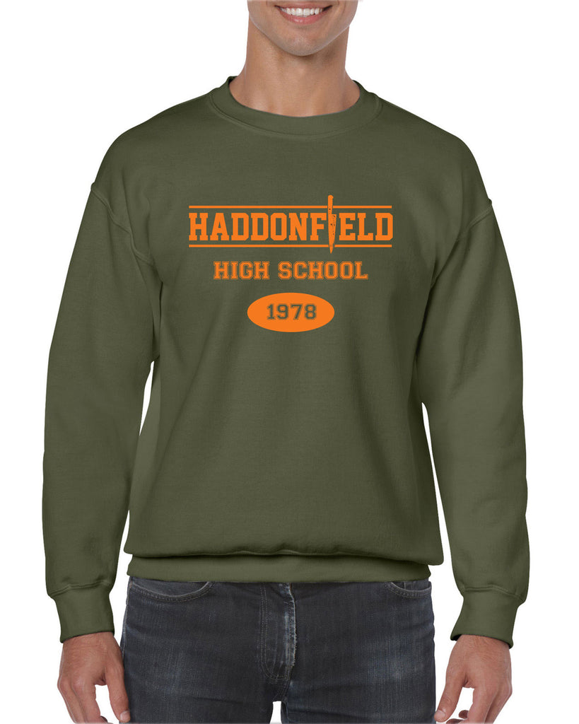 Hot Press Apparel Haddonfield High School Horror 70s Movie Thriller Slasher Costume Party Gift Present