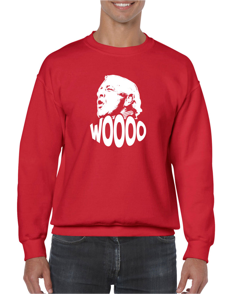 Wooo Crew Sweatshirt stylin', profilin', limousine riding, jet flying, kiss-stealing, wheelin' and dealin' son of a gun wrestling 90s wrestler legend champion heavy weight