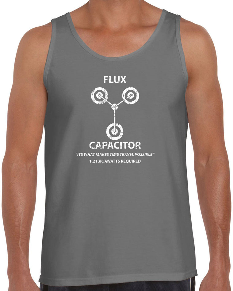 Men's Sleeveless Tank Top - Flux Capacitor
