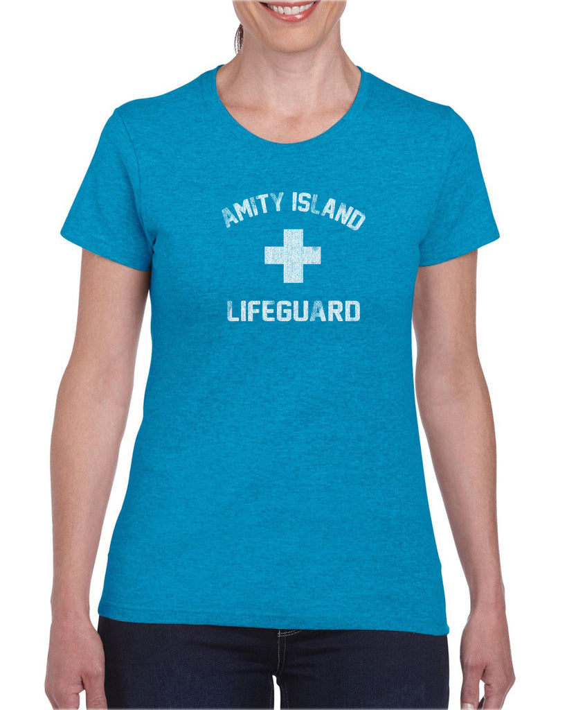 Women's Short Sleeve T-Shirt - Amity Island Lifeguard