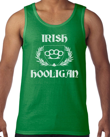Irish Hooligan Leprechaun Tank Top St. Patricks Day funny party clover irish beer drunk drink party college holiday pattys day