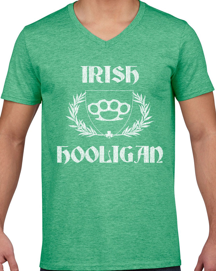 Men's Short Sleeve V-Neck T-Shirt - Irish Hooligan