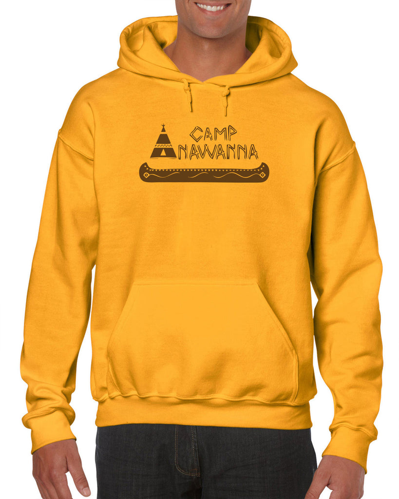Camp Anawanna Hoodie Hooded Sweatshirt Funny Tv Show Salute Our Shorts Halloween Costume Counselor 90s Funny Vintage Retro