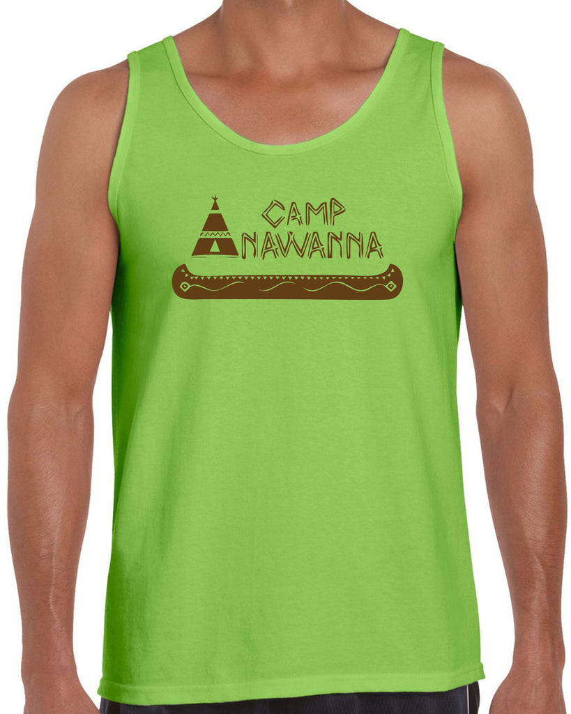 Camp Anawanna Tank Top Funny Tv Show Salute Our Shorts Halloween Costume Counselor 90s Funny Vintage Retro