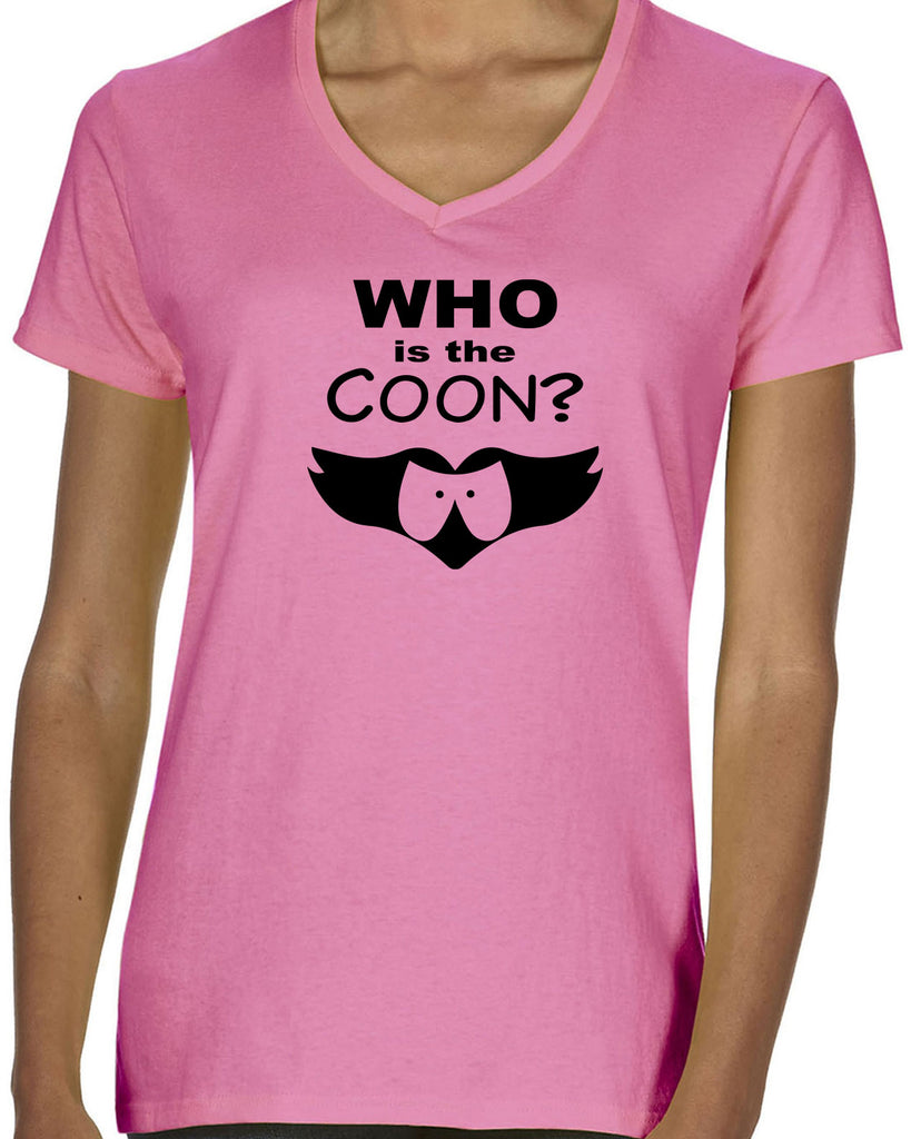Who Is The Coon Womens V-Neck T-Shirt Super Hero Comic Book Coon And Friends South Park Tv Show Funny