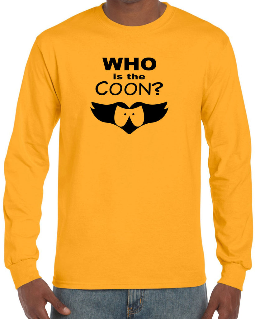 Who Is The Coon Mens Long Sleeve Shirt Super Hero Comic Book Coon And Friends South Park Tv Show Funny