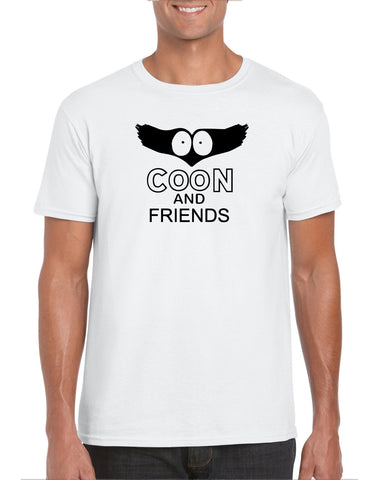 Coon and Friends Mens T-Shirt Super Hero Comic Book Who Is The Coon South Park Tv Show Funny