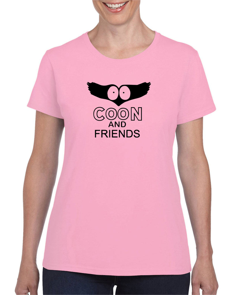 Coon and Friends Womens T-Shirt Super Hero Comic Book Who Is The Coon South Park Tv Show Funny