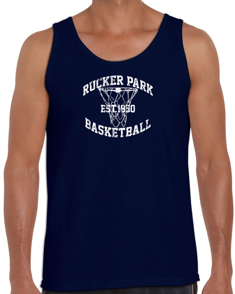Rucker Park Basketball Tank Top Harlem New York Manhattan Hoops Baller Sports Vintage Retro