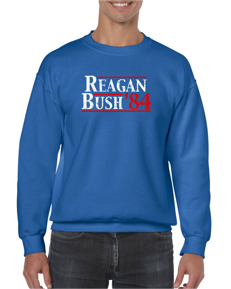 Unisex Crew Sweatshirt - Reagan Bush 1984