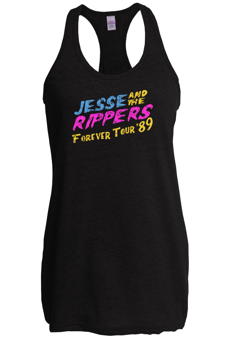 Women's Racer Back Tank Top - Jesse and the Rippers