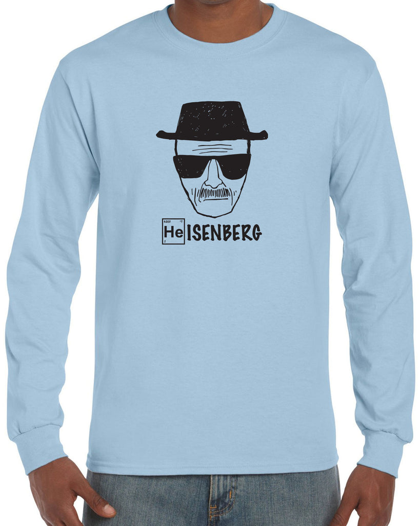 Heisenberg Long Sleeve Shirt tv show drug dealer meth breaking vintage chemistry