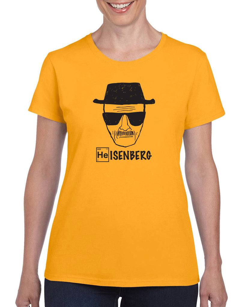 Heisenberg Womens T-Shirt tv show drug dealer meth breaking vintage chemistry
