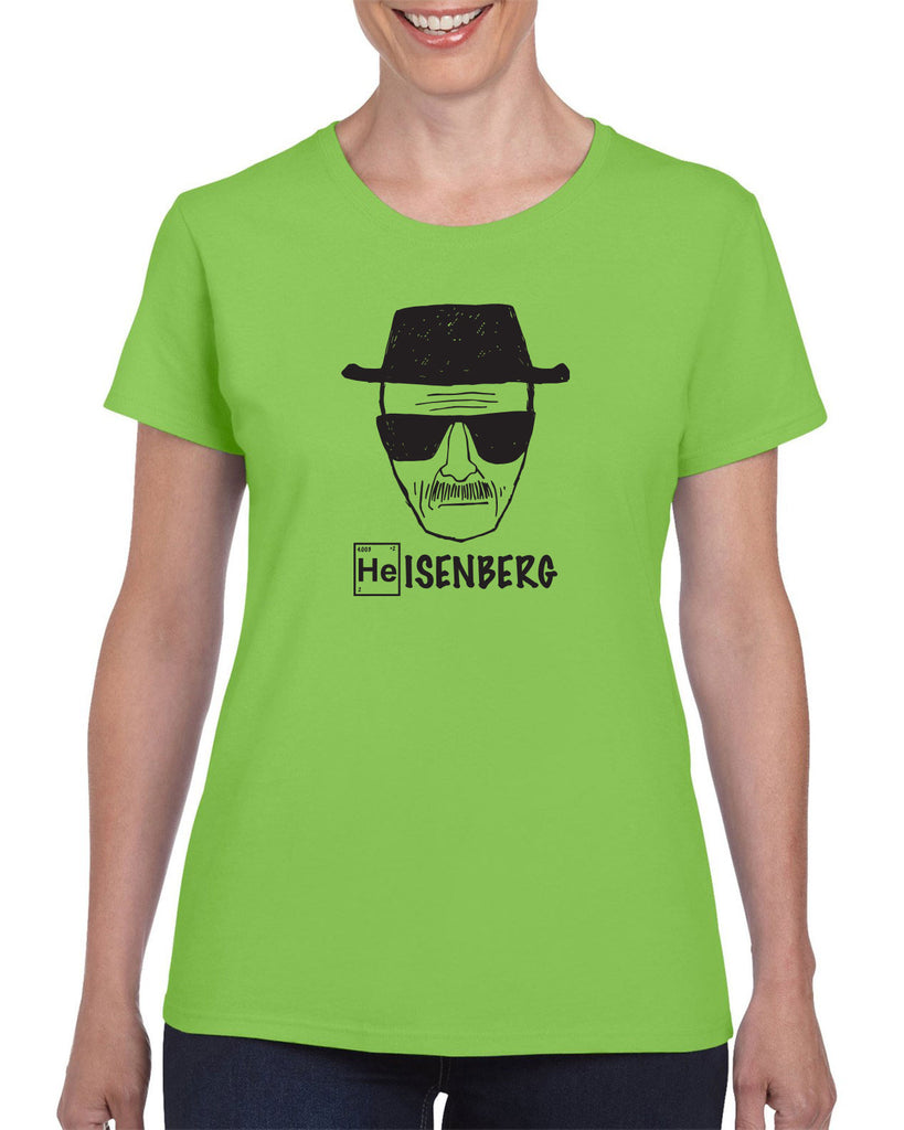 Heisenberg Womens T-Shirt tv show drug dealer meth breaking vintage chemistry