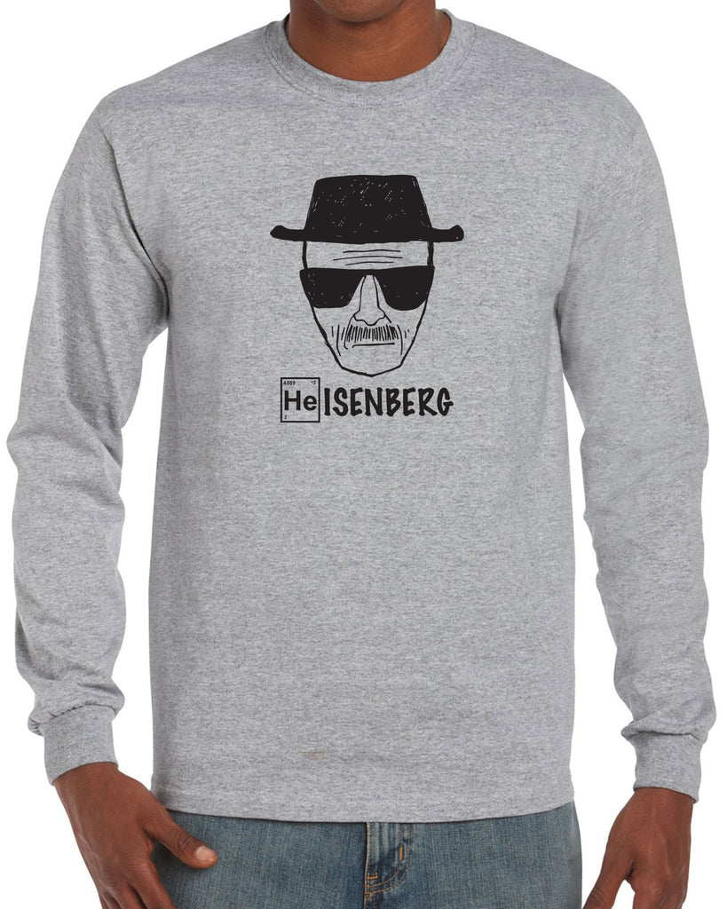 Heisenberg Long Sleeve Shirt tv show drug dealer meth breaking vintage chemistry
