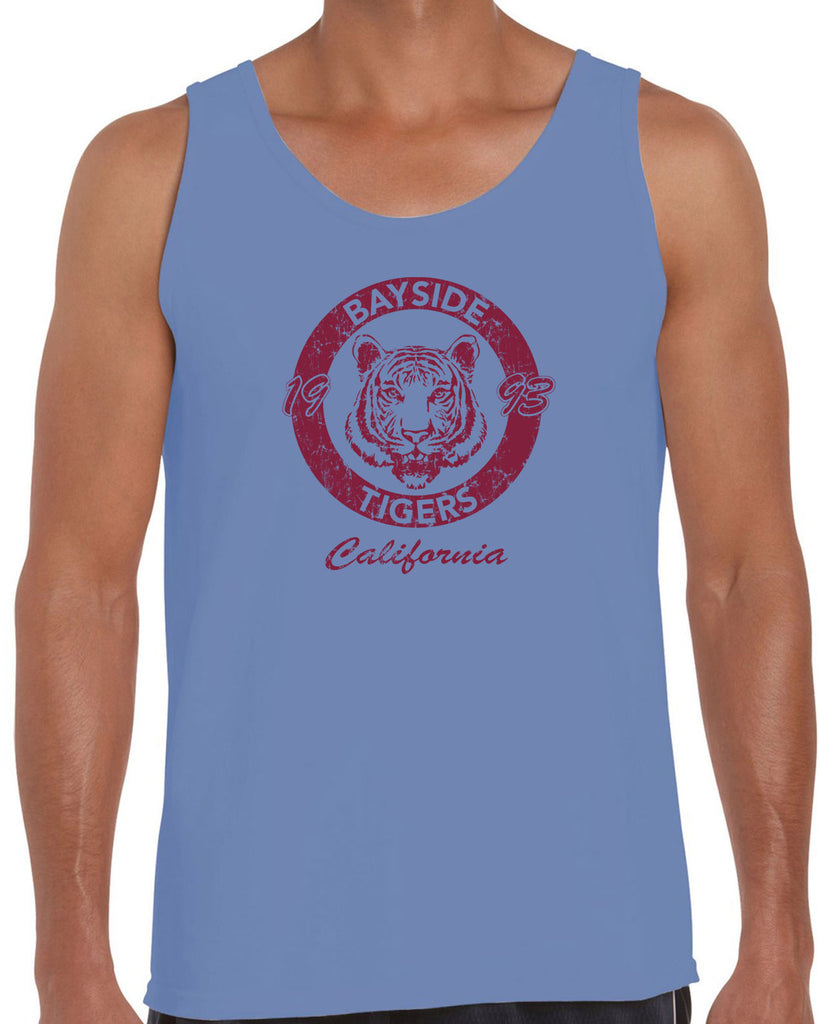 Bayside Tigers Tank Top Saved By The Bell Tigers Halloween Costume 90s Tv Show Zack Slater Vintage Retro