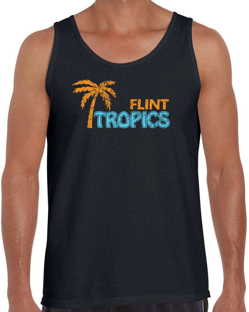 Flint Tropics Tank Top Funny Semi Pro Movie Jackie Moon Basketball Jersey Uniform Halloween Costume Movie Vintage Retro