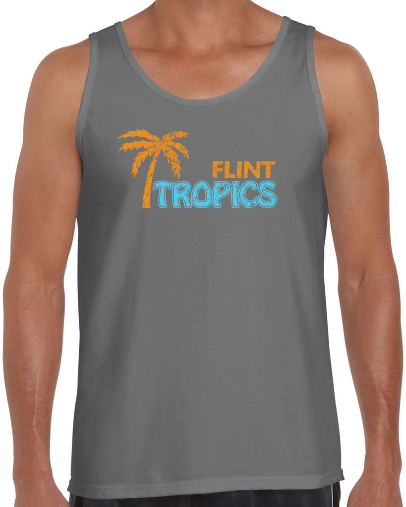 Flint Tropics Tank Top Funny Semi Pro Movie Jackie Moon Basketball Jersey Uniform Halloween Costume Movie Vintage Retro