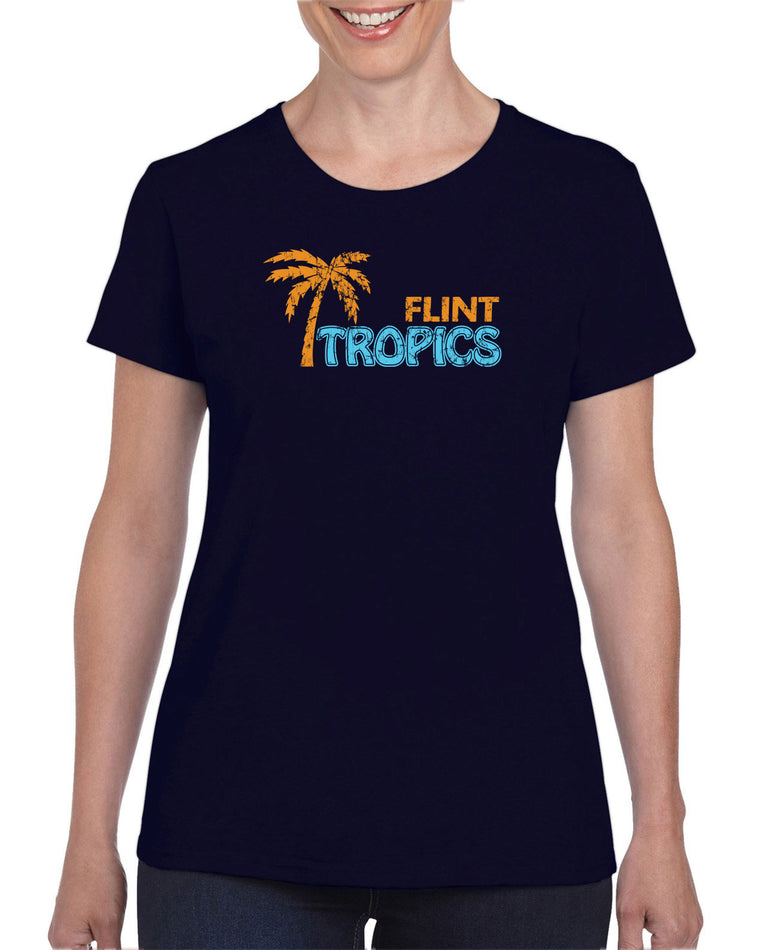 Women's Short Sleeve T-Shirt - Flint Tropics