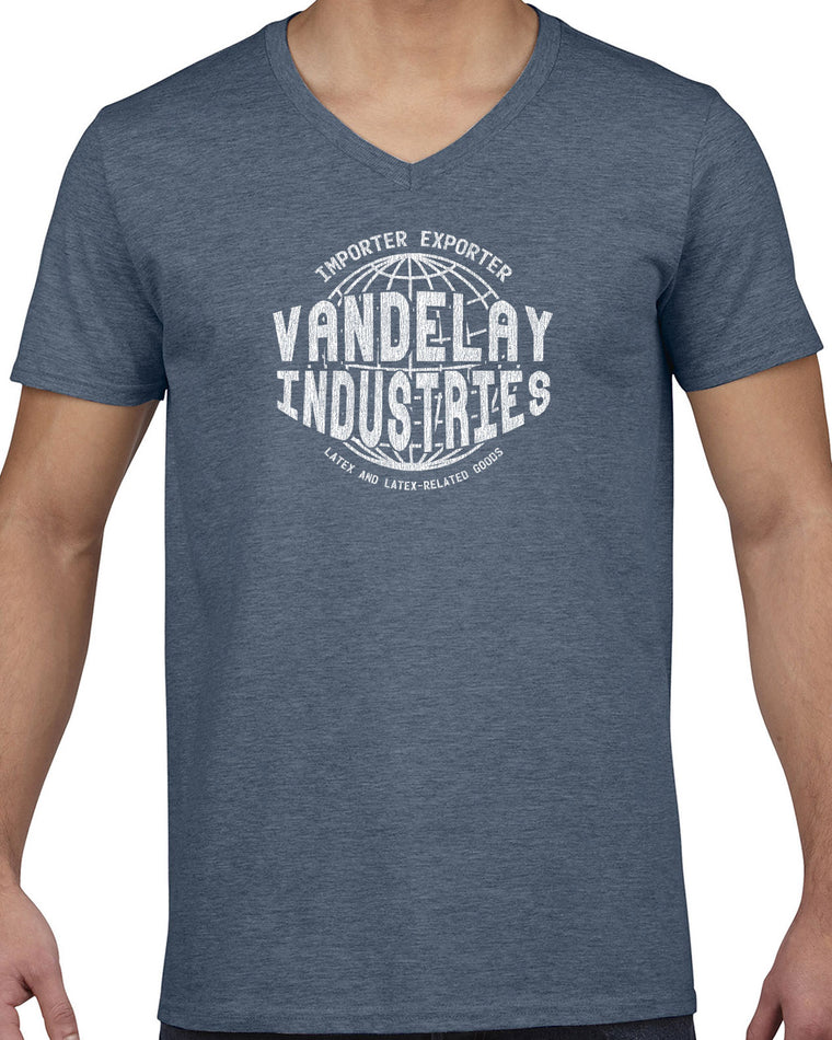Men's Short Sleeve V-Neck T-Shirt - Vandelay Industries