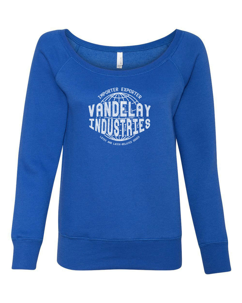 Women's Off the Shoulder Sweatshirt - Vandelay Industries