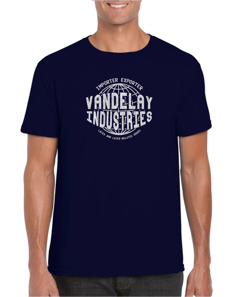 Vandelay Industries Mens T-Shirt Import Exporter Seinfeld 90s Tv Show George Costanza Comedy Vintage Retro Halloween Costume