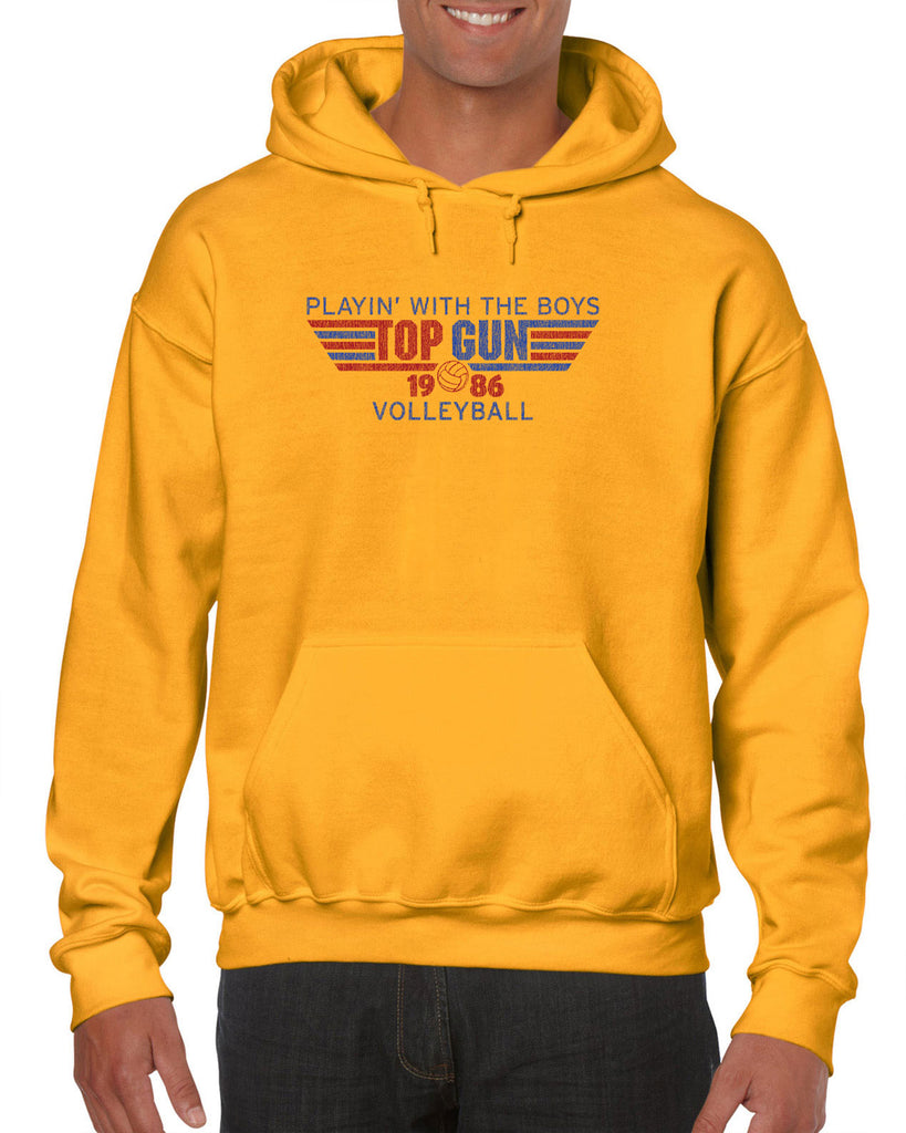 Unisex Hoodie Sweatshirt - Top Gun Volleyball