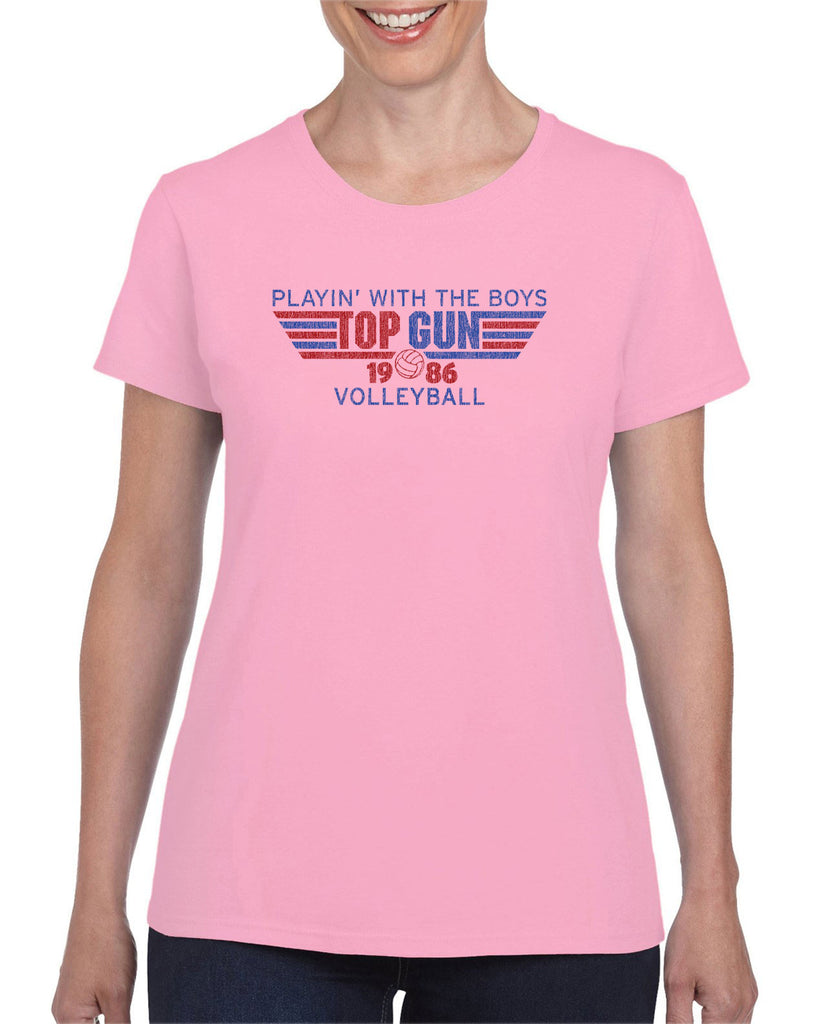 Women's Short Sleeve T-Shirt - Top Gun Volleyball