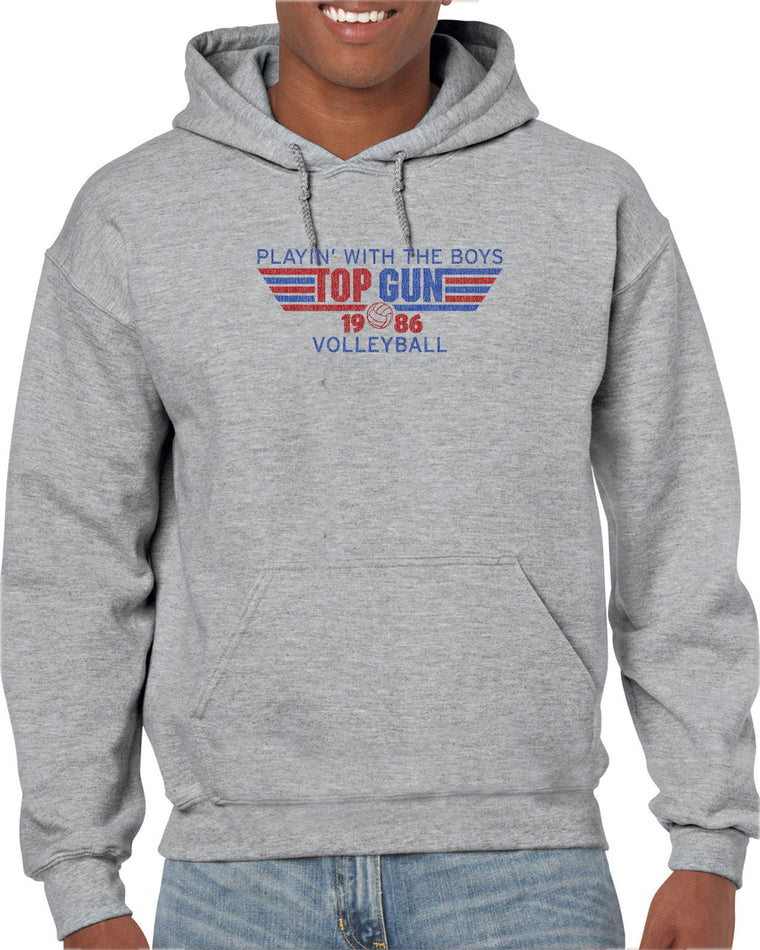 Unisex Hoodie Sweatshirt - Top Gun Volleyball