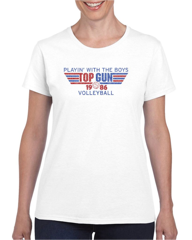 Women's Short Sleeve T-Shirt - Top Gun Volleyball