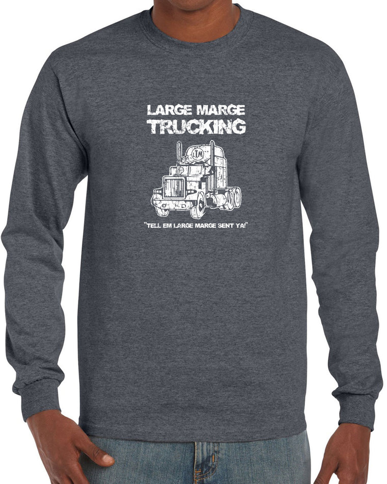 Men's Long Sleeve Shirt - Large Marge Trucking