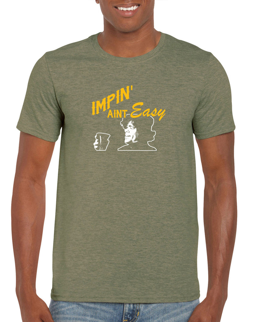 Impin Aint Easy Mens T-Shirt Funny Game of Thrones Westeros Tyrion Lannister Imp King Castle Vintage Retro 