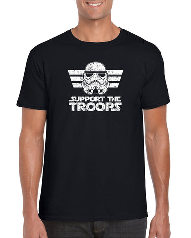 Men's Short Sleeve T-Shirt - I Support The Troops