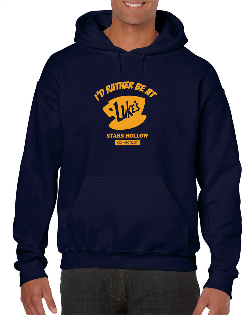 Luke's Diner Hoodie Hooded Sweatshirt Stars Hallow Gilmore Girls Tv Show Dragon Fly Inn