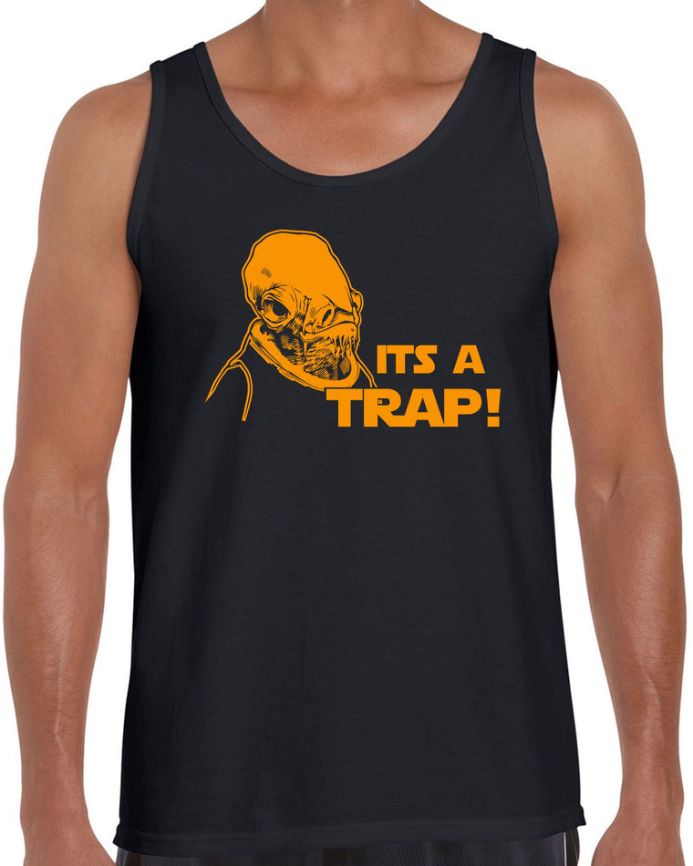Men's Sleeveless Tank Top - It's A Trap