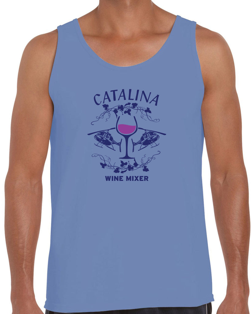 Men's Sleeveless Tank Top - Catalina Wine Mixer