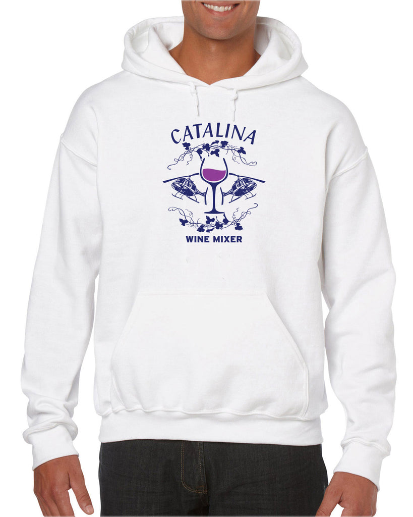 Catalina Wine Mixer Hoodie Hooded Sweatshirt Step Brothers Movie Prestige Worldwide Boats N Hoes College Party 