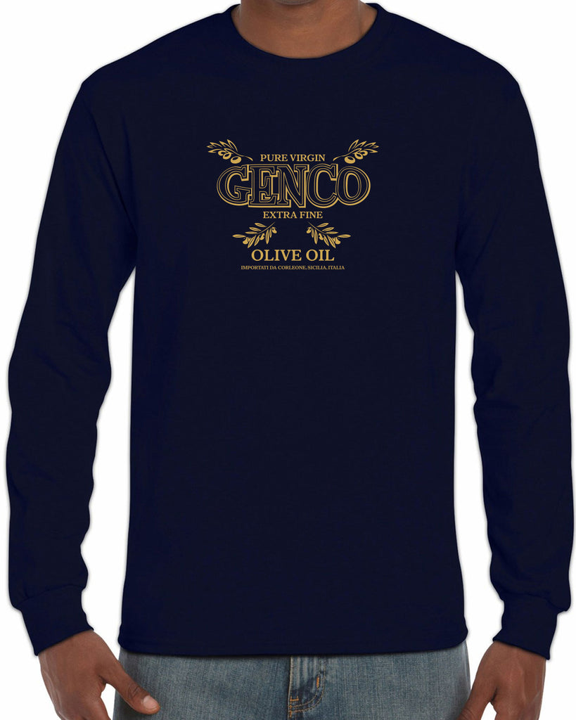 Genco Olive Oil Long Sleeve Shirt Godfather Movie Mafia Mobster Don Corleone Halloween Costume