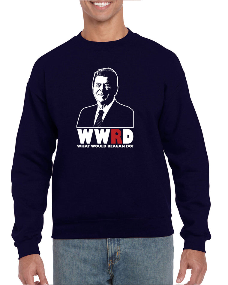 Unisex Crew Sweatshirt - What Would Reagan Do?