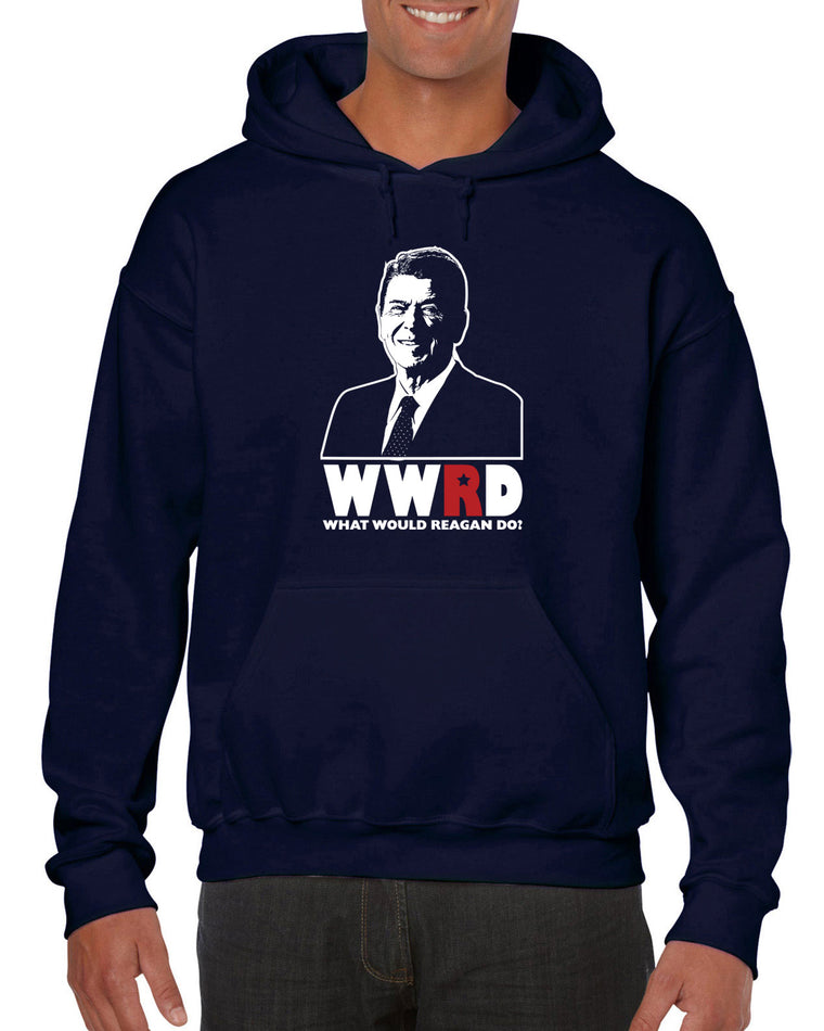 Unisex Hoodie Sweatshirt - What Would Reagan Do?