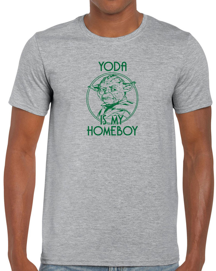 Men's Short Sleeve T-Shirt - Yoda Is My Homeboy
